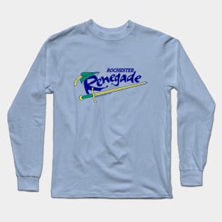 Short-lived Rochester Renegade CBA Basketball 1992 Long Sleeve T-Shirt